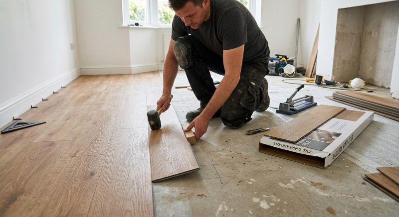 Luxury Vinyl Tile Installation