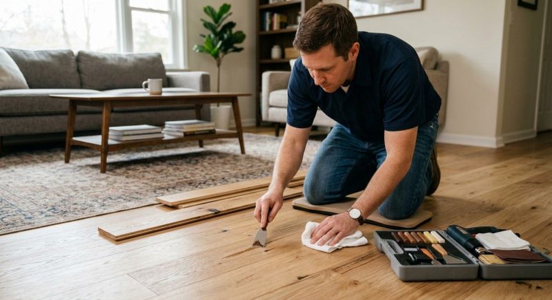 Engineered Floor Repair in Buzzards Bay, MA