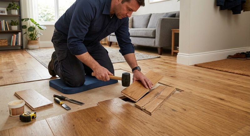 Engineered Floor Repair in Marshfield, MA