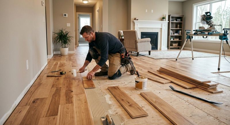 Engineered Wood Installation in Plymouth, MA