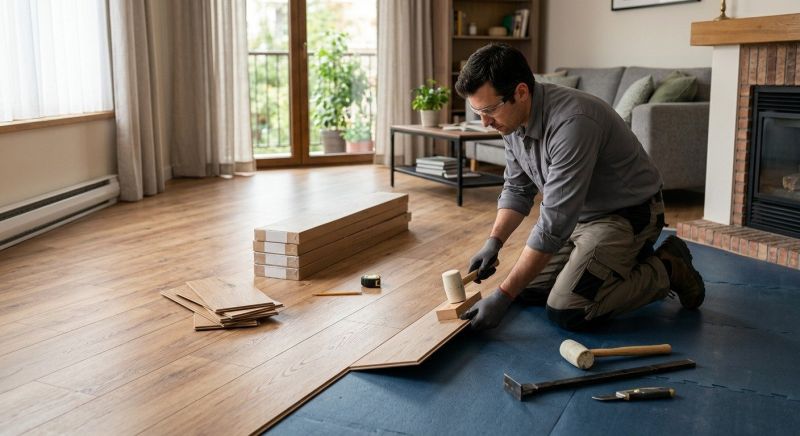 Laminate Floor Installation in Fairhaven, MA