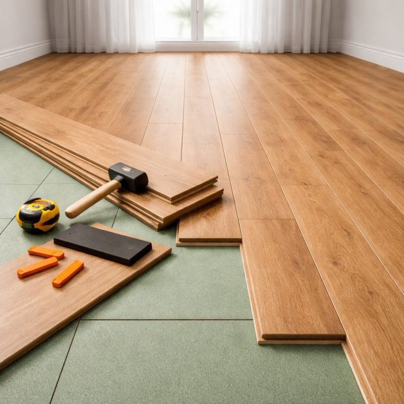 Laminate Floor Remodeling in Plymouth, MA