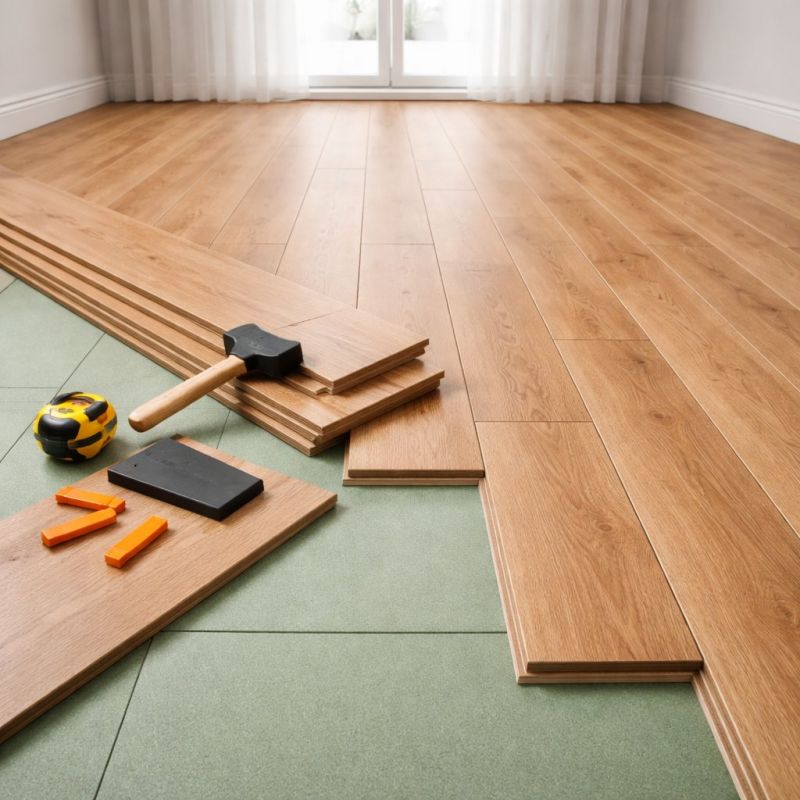 Laminate Floor Remodeling in Plymouth, MA