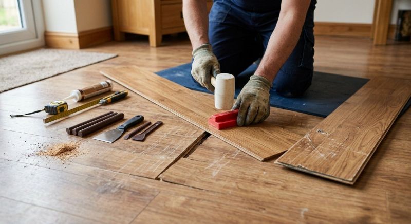 Laminate Floor Repair in Bristol County, MA