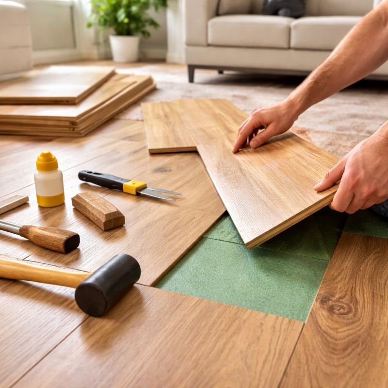 Laminate Floor Repair in East Taunton, MA