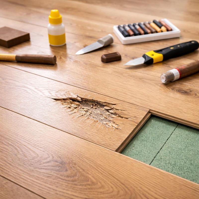 Laminate Floor Repair in Rochester, MA