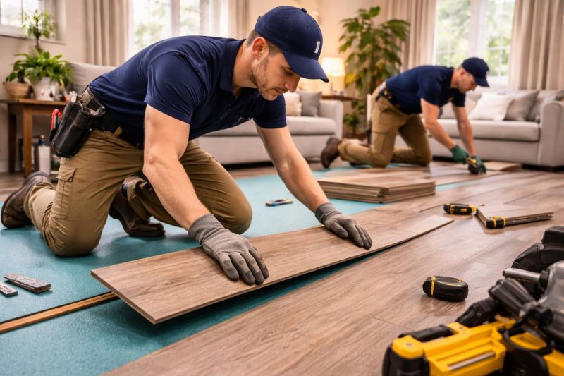 Laminate Floor Replacement in Scituate, MA