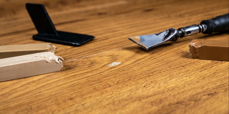 Laminate Floor Scratch Repair in Plymouth, MA
