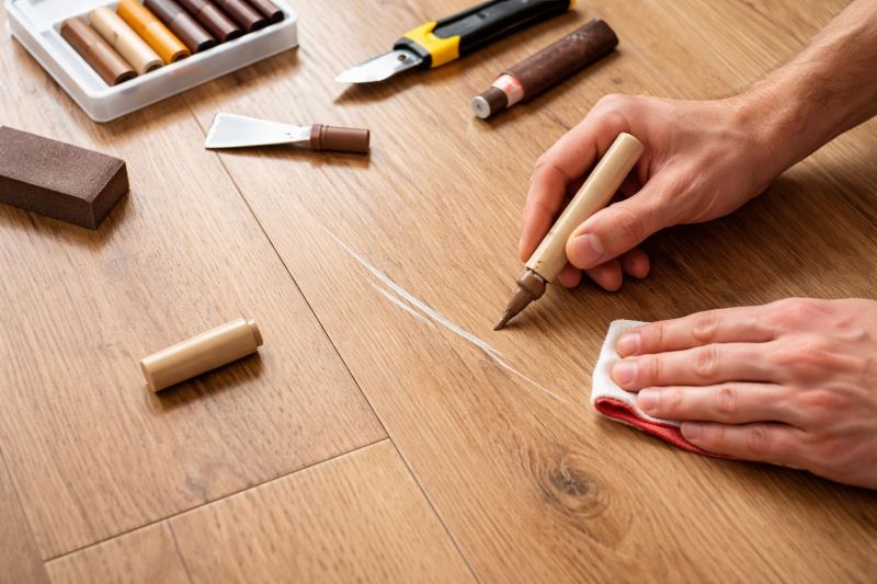 Laminate Floor Scratch Repair in Plymouth, MA
