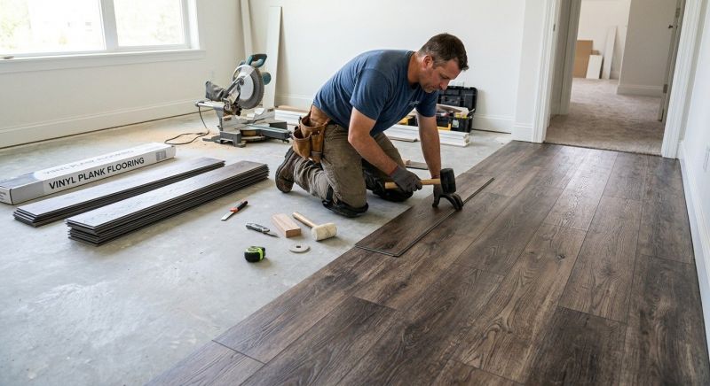 Linoleum Floor Installation in Bridgewater, MA