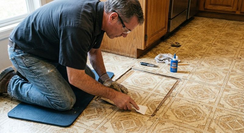 Linoleum Floor Installation in East Bridgewater, MA