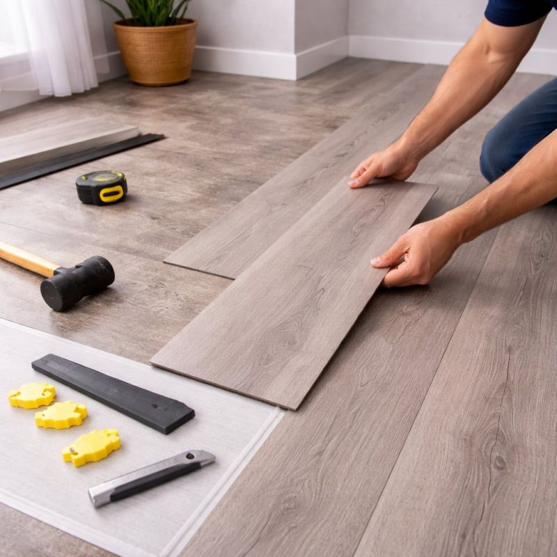 Luxury Vinyl Tile Installation in Duxbury, MA