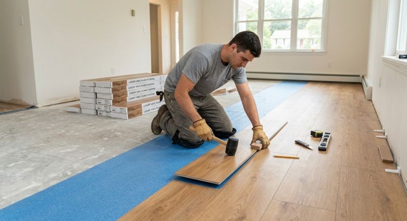 Lvt Flooring Installation in Berkley, MA