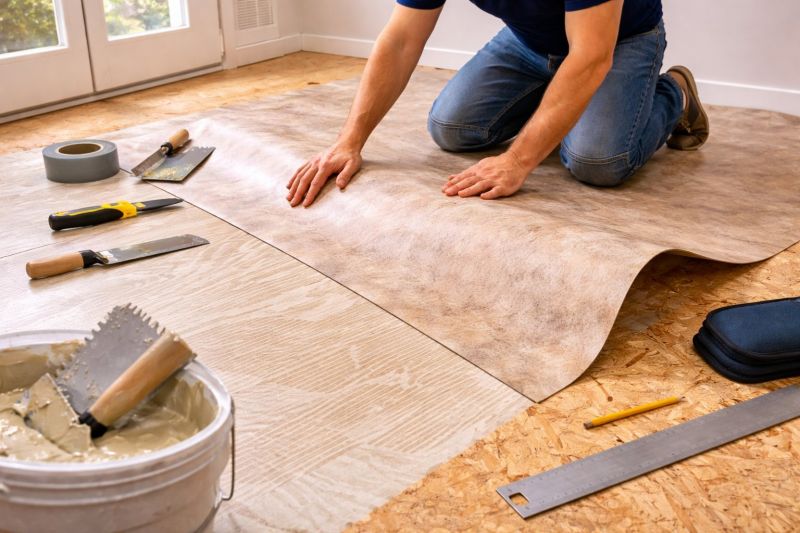 Sheet Flooring Installation in Marshfield, MA