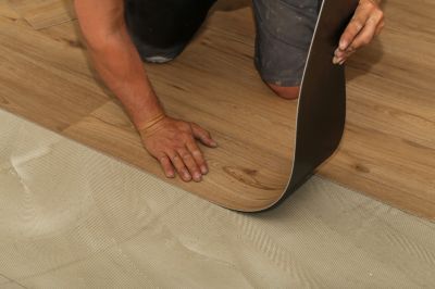 Sheet Linoleum Installation in Cotuit, MA