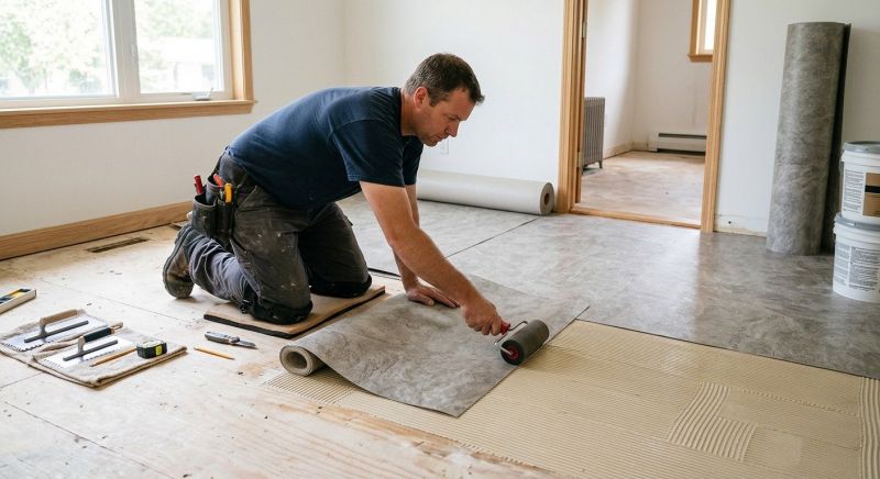 Sheet Vinyl Installation in Mashpee, MA