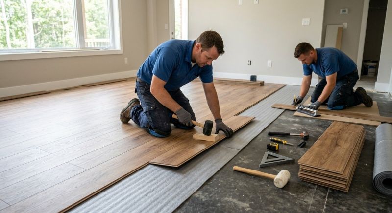 Vinyl Flooring Installation in Fairhaven, MA