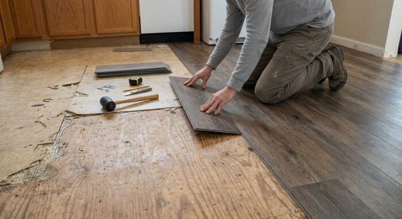 Vinyl Flooring Installation in North Falmouth, MA