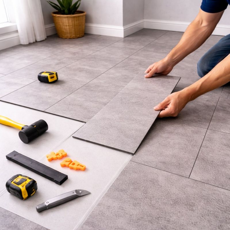 Vinyl Tile Replacement in Plymouth, MA
